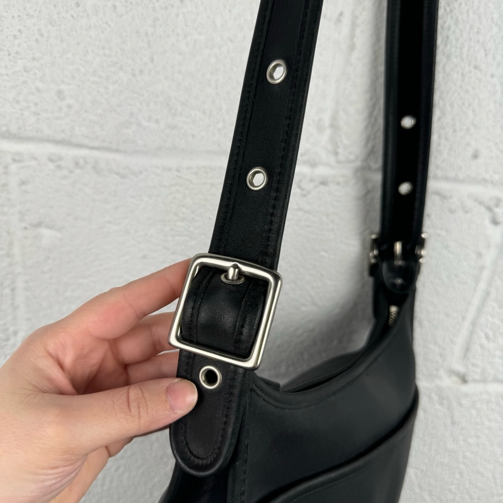 Coach Black Leather Legacy Bag - Picture 6 of 9